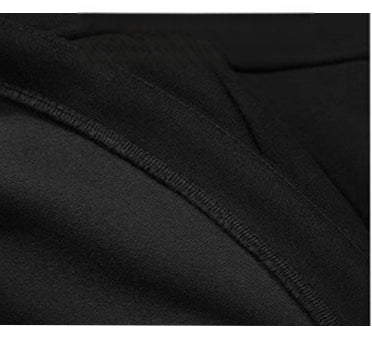 High-Neck Hooded Sweatshirt – Autumn/Winter Loose “Two-Piece” Layered Cape Jacket for Men