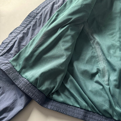 80s Retro Color-Block Mountain Jacket - Stand Collar Outdoor Coat