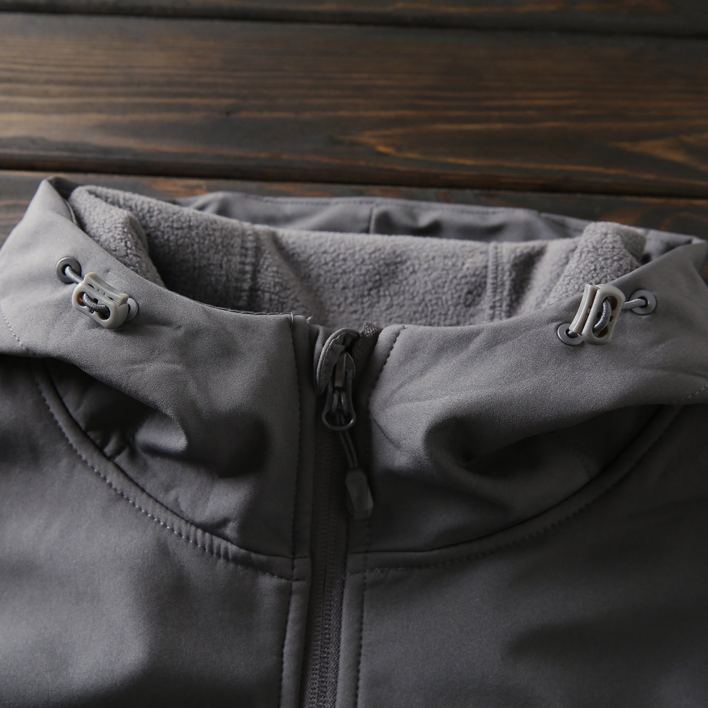 Men's Premium Fleece Thermal Soft Shell Jacket - Autumn Windproof Waterproof Thickened Hooded Coat