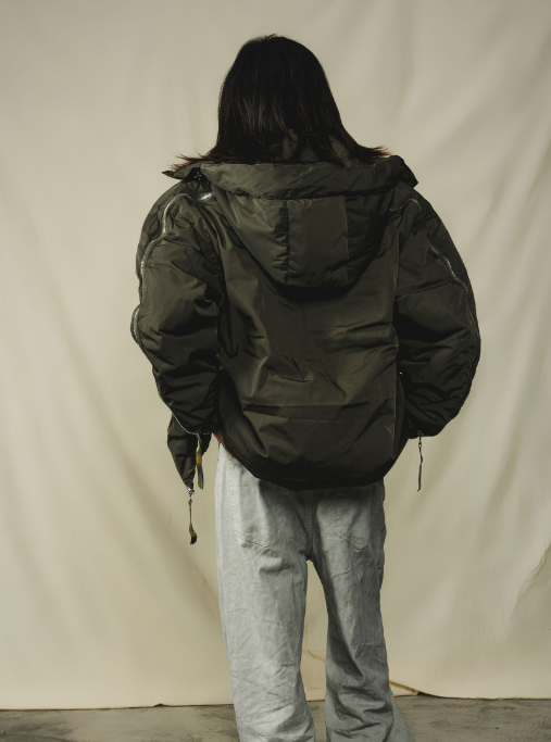 Cooker Stand Collar Hooded Down Jacket Zipper Thickened Trendy Brand Warm Men's New White Duck Down Coat New Winter