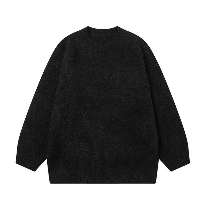 Retro Lazy Wool Knit Pullover – Loose Unisex Sweater – Japanese vintage | yamalin clothes | Yamalinclothes
