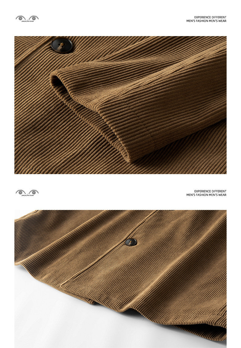 Belgium High-End Japanese Style Blazer - Notched Lapel Casual Suit 2025 (Men)