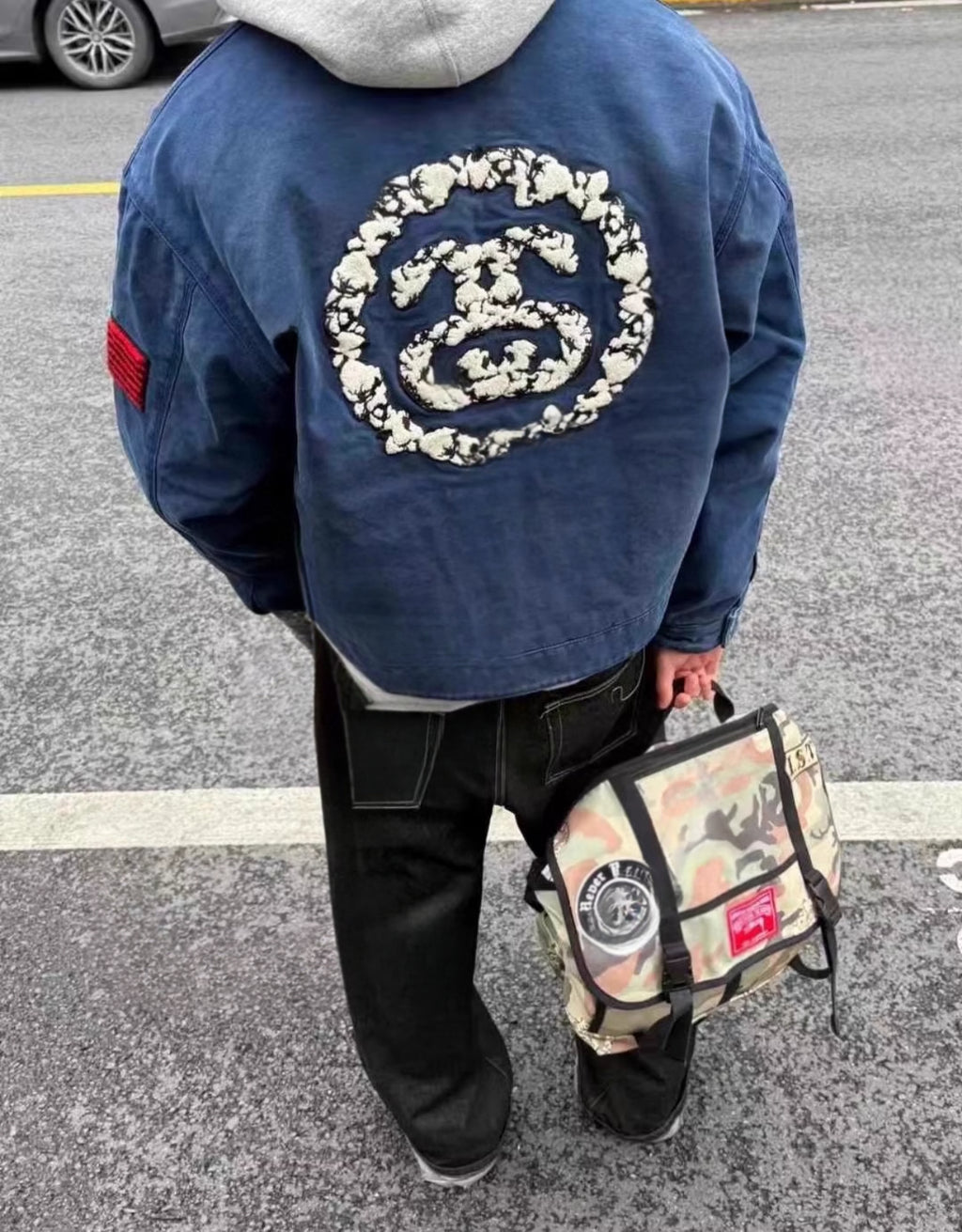 Workwear Jacket Thin Cotton Spring Autumn Couple Street Style Coat 25SS