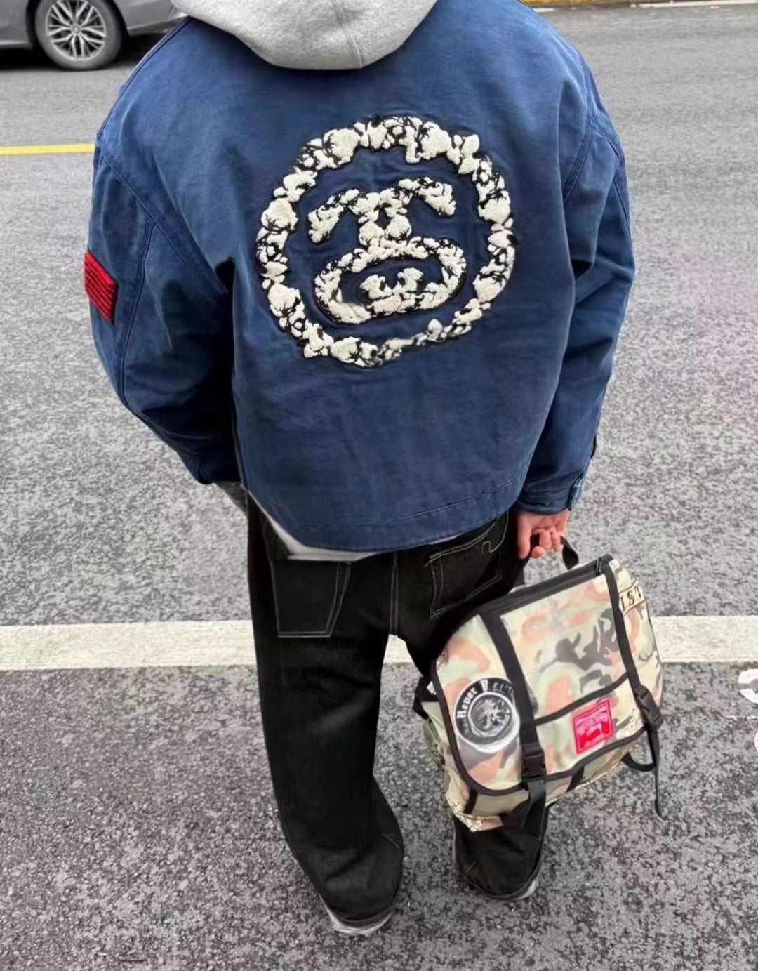 Workwear Jacket Thin Cotton Spring Autumn Couple Street Style Coat 25SS