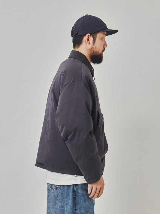 Reversible Plaid Cotton Jacket - Thick Double-Sided Multi-Pocket Coat (Men)