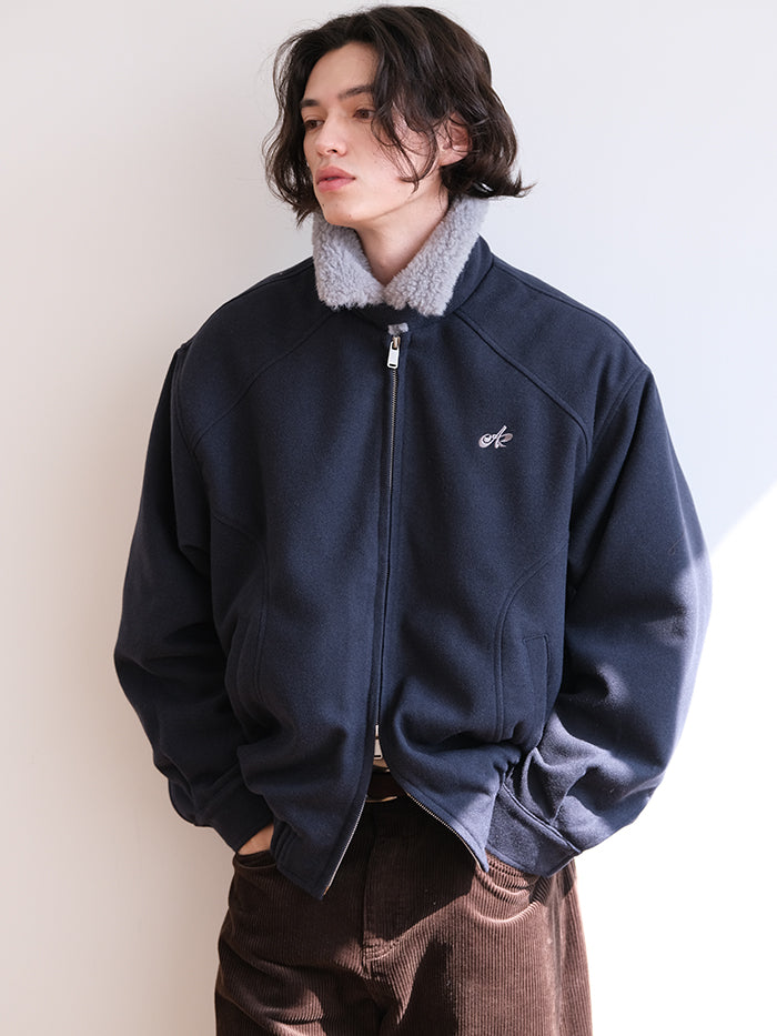 Coke Life Carpem Short Winter Cotton Jacket - Retro Fur Collar Thickened Warm Fashionable Coat