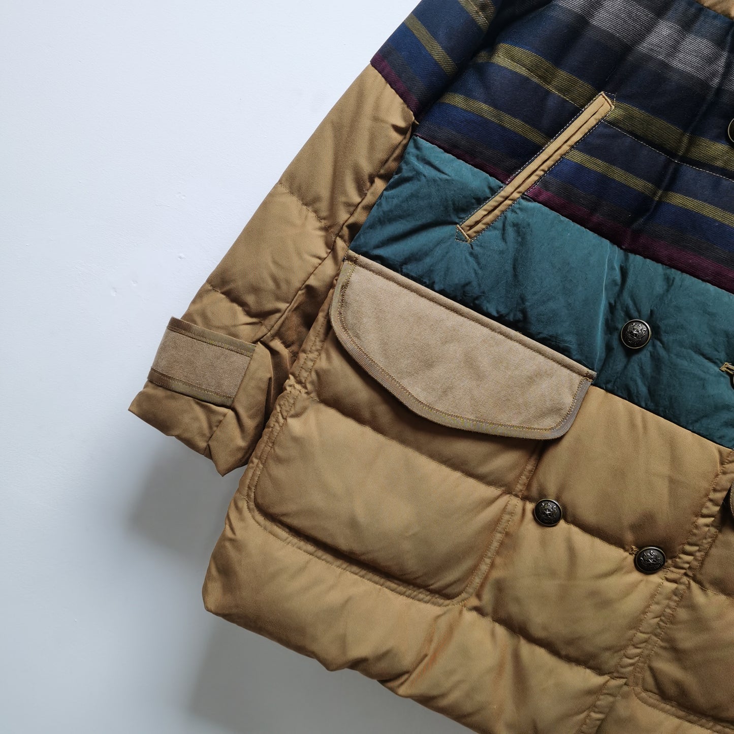 Men's Mid-Length Korean Style 90% White Duck Down Jacket