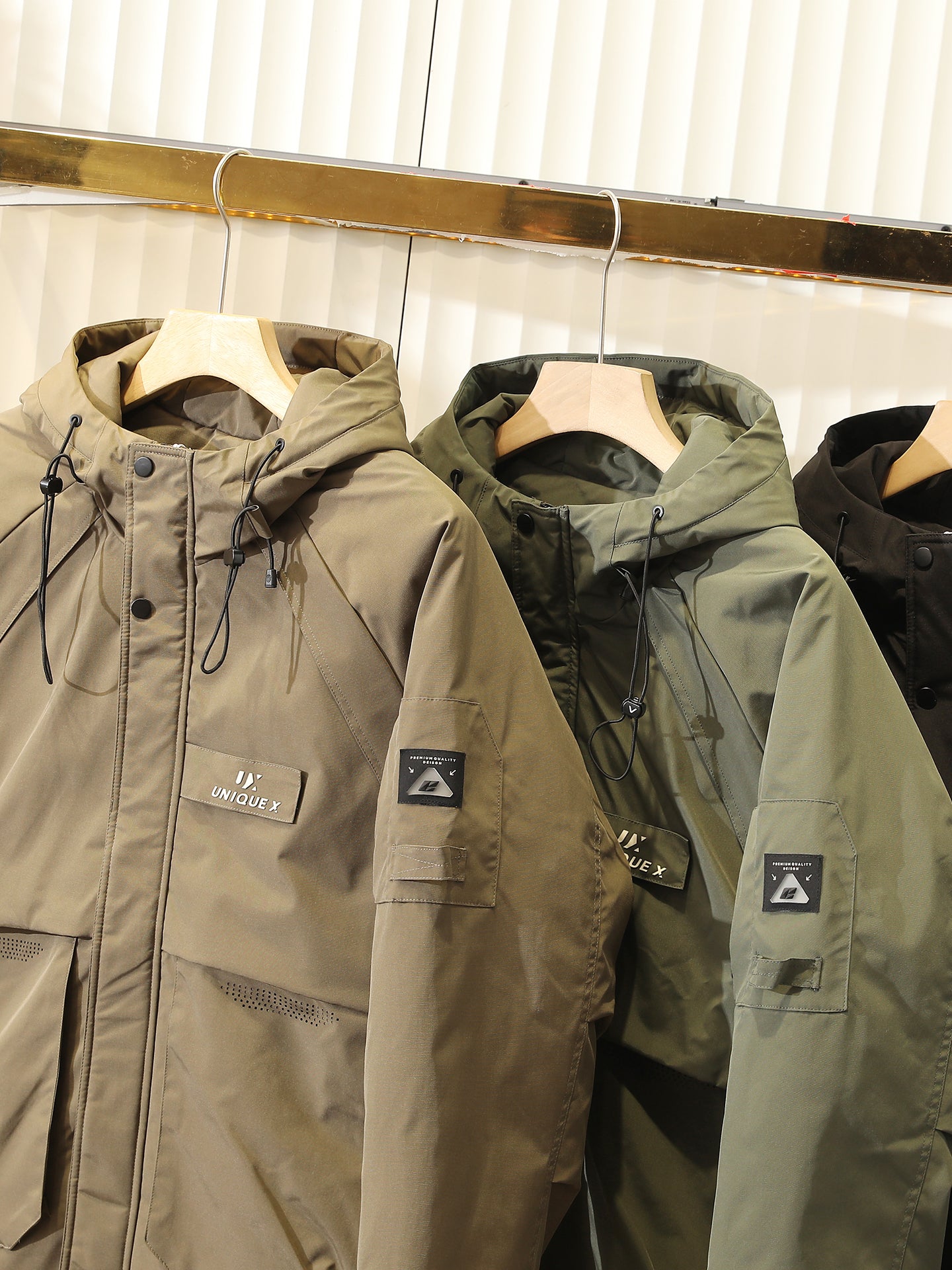 Men's Plus Size Cold-Resistant Hooded Cotton Jacket - Winter Thickened Windproof Warm Export Overstock Workwear Coat