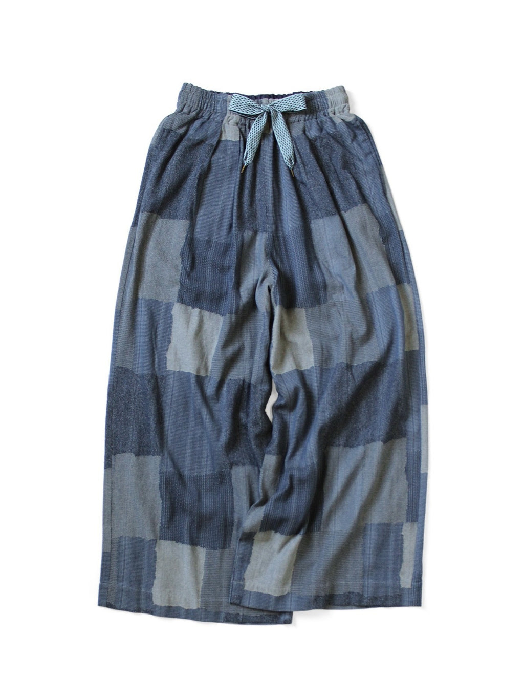 Kazuhiro Hirata 25AW Kapital Patchwork “Baijia Cloth” Cotton Pants – Loose Japanese Retro