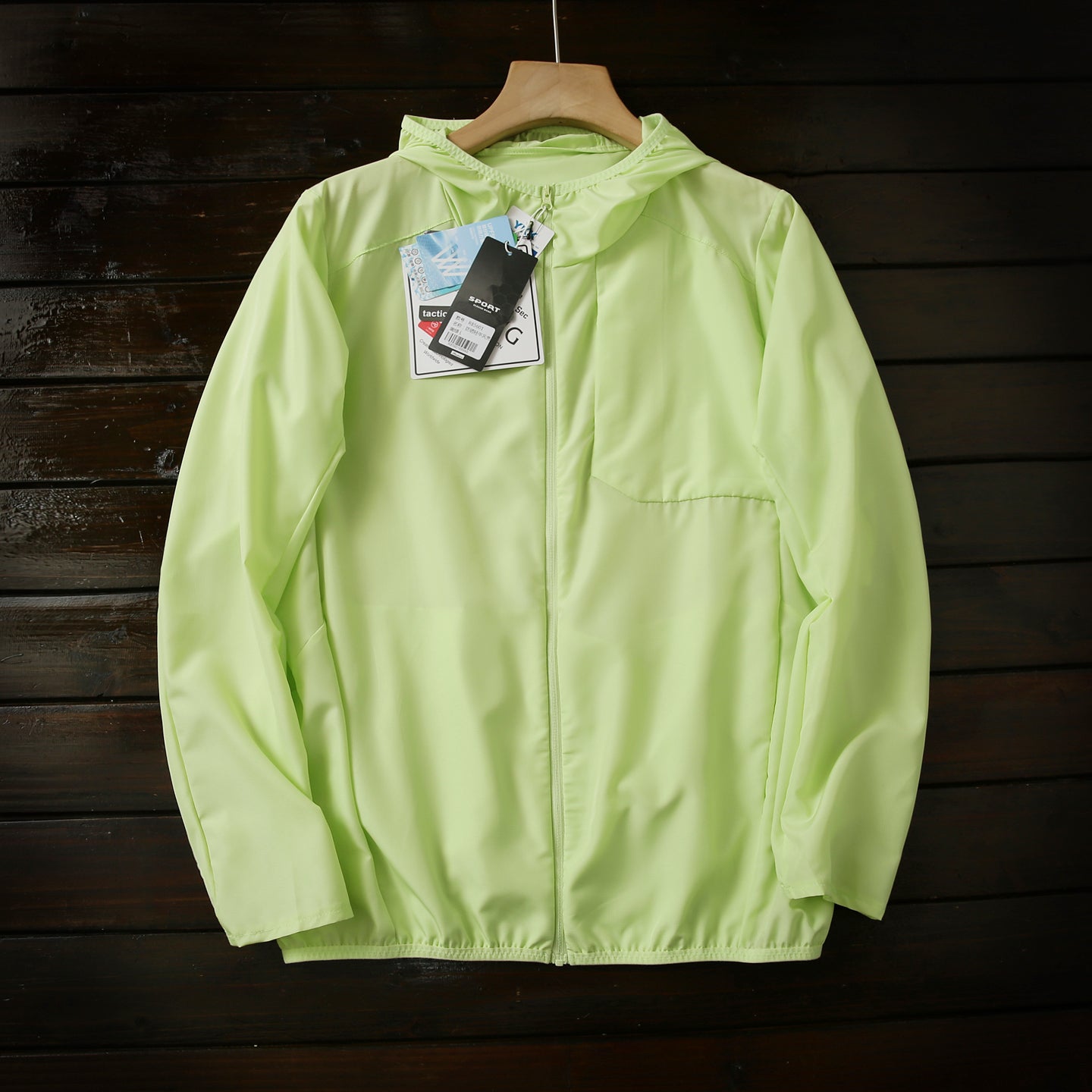 Lightweight and Non-Stuffy Ice Feel Sun Protection Jacket Outdoor Sports Unisex Spring Summer Breathable Skin Jacket Thin Coat