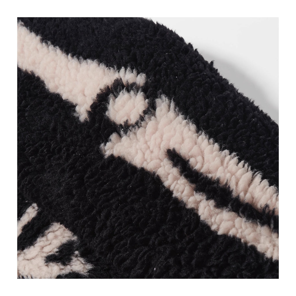 Reversible Lamb-Wool & Fleece Half-Turtleneck Jacket – KAPITAL 25AW (Unisex)