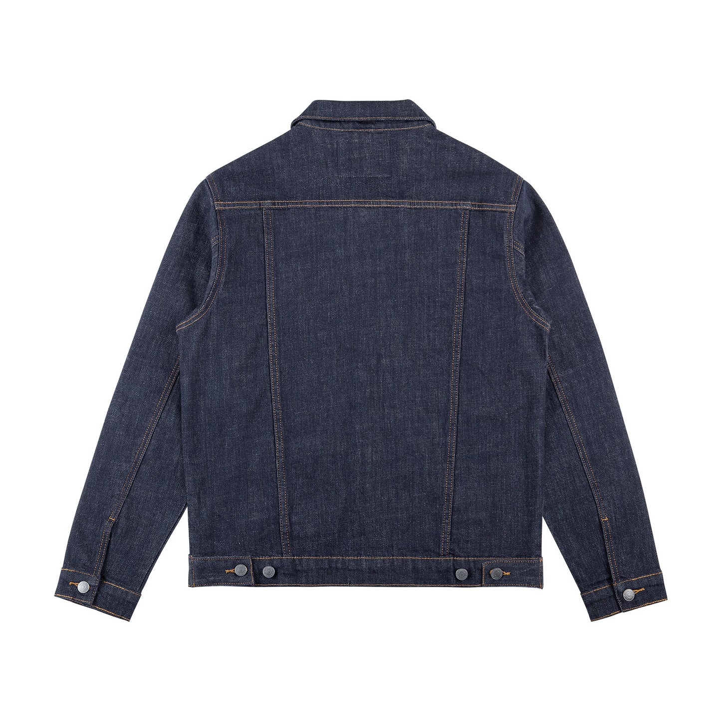 Classic Fade-Resistant Denim Jacket – Stretch Fit Casual Streetwear
