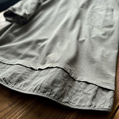 Vintage Patchwork Washed T-Shirt Men – Heavy Cotton Layered Oversized Streetwear Tee | Japanese vintage | yamalin clothes | Yamalinclothes