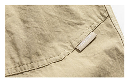 Urban Vintage Paratrooper Cargo Pants – Loose Straight Drawstring Workwear Trousers for Men | Japanese vintage | yamalin clothes | Yamalinclothes