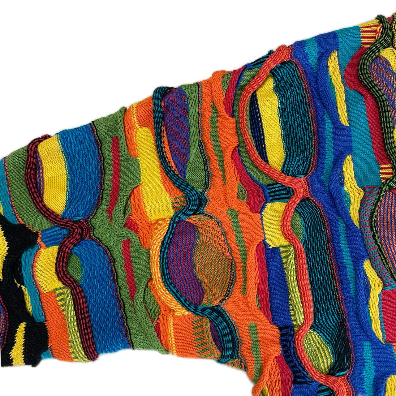 turtleneck Japanese antique loose bf pop contrast color national wind sweater pullover