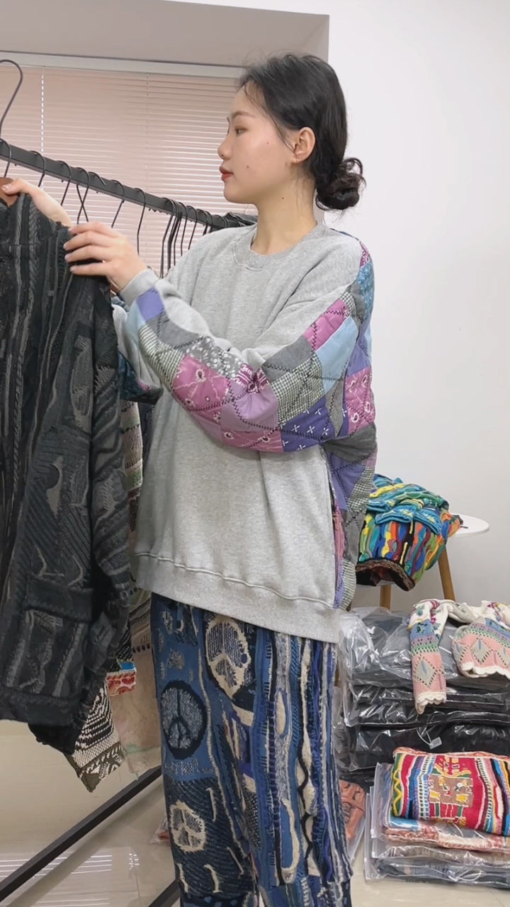 Vintage Anti-War cardigan clothes black sweater s