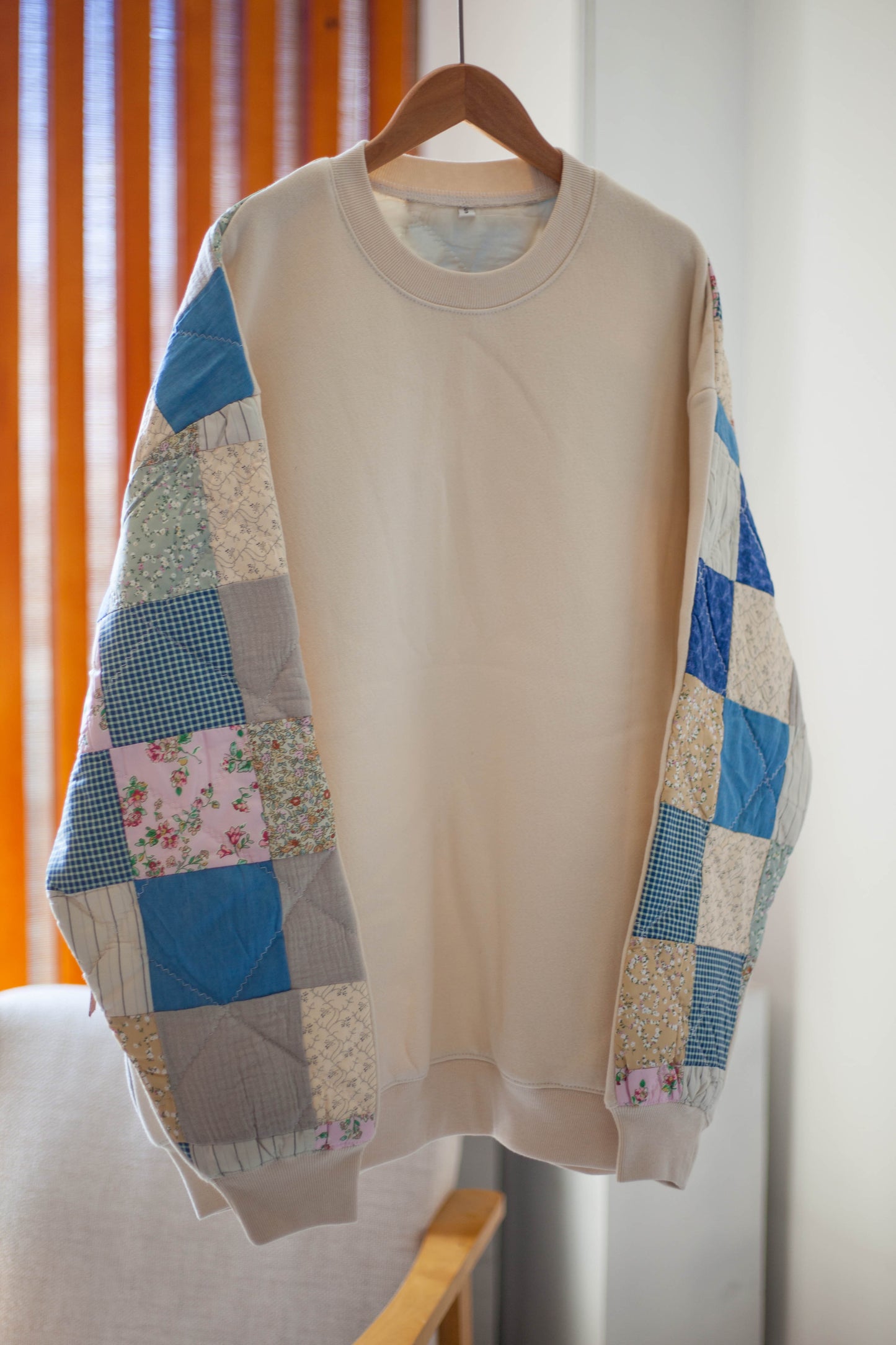 Japanese niche fashion brand retro plaid sweatshirt