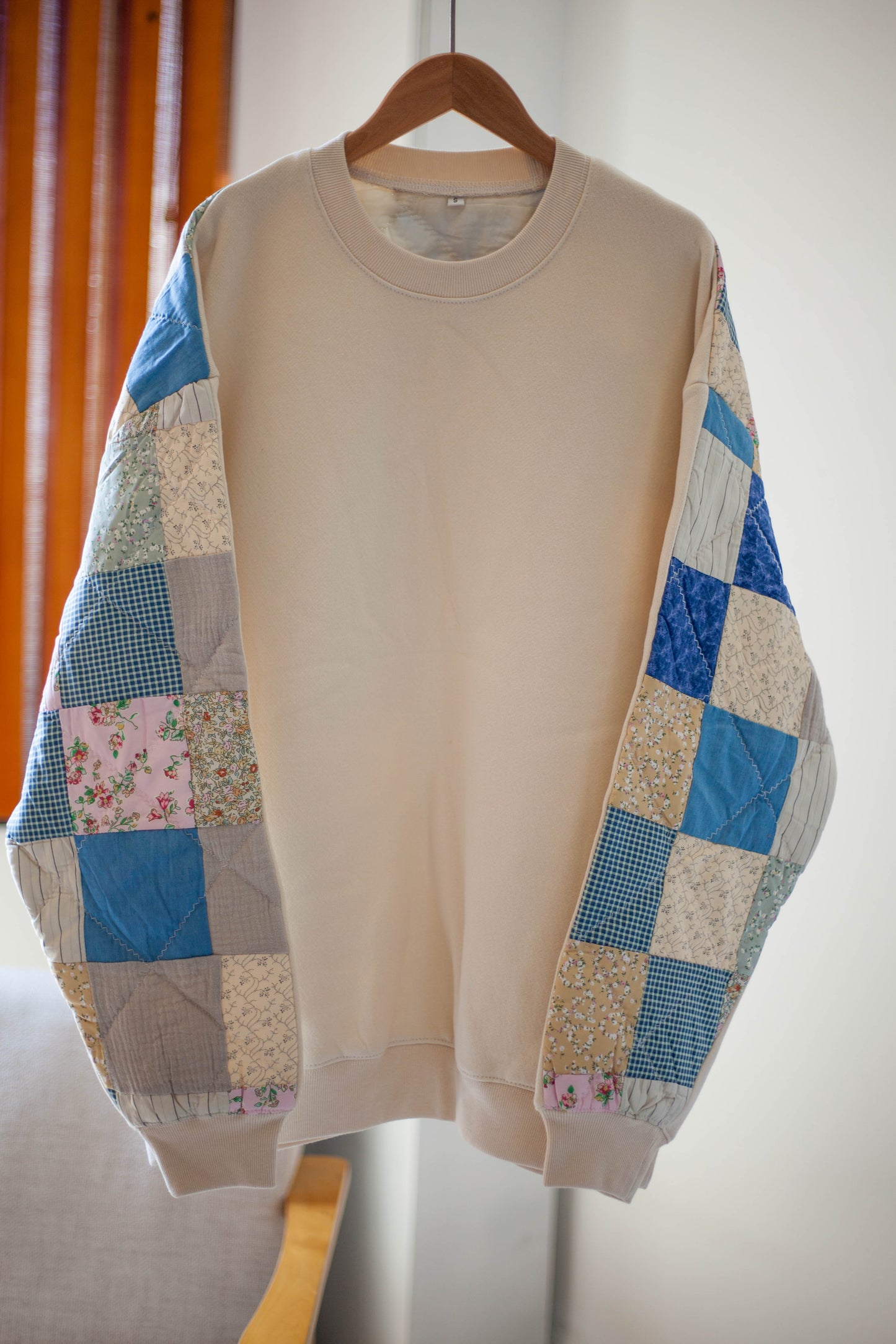 Japanese niche fashion brand retro plaid sweatshirt