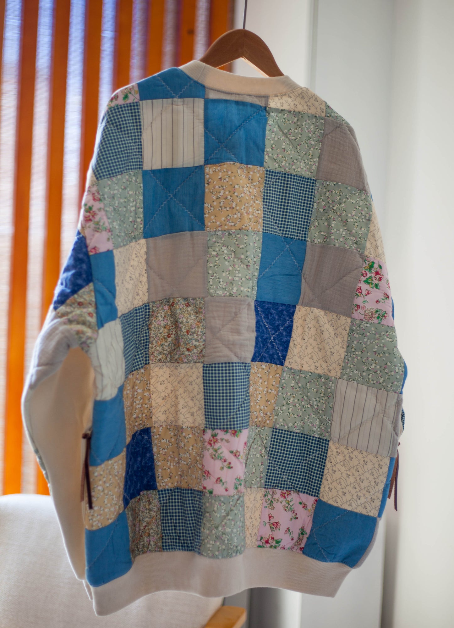 Japanese niche fashion brand retro plaid sweatshirt