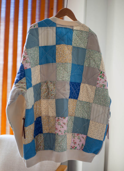 Japanese niche fashion brand retro plaid sweatshirt