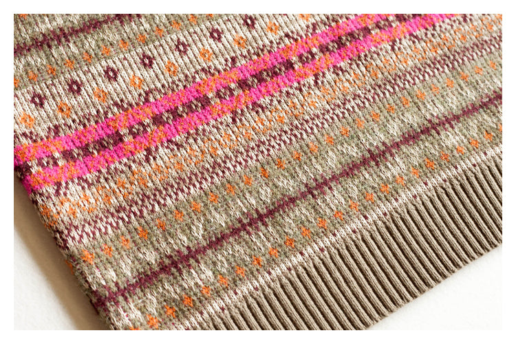 Japanese Vintage Skeleton Pattern Womens pullover sweater vest sweater s