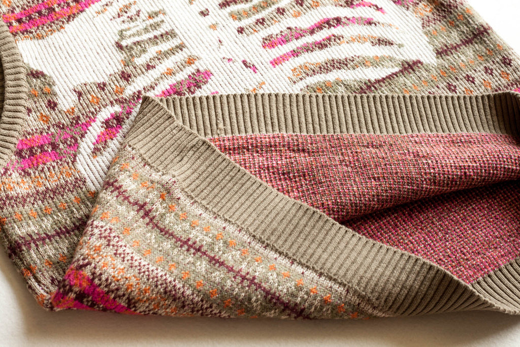 Japanese Vintage Skeleton Pattern Womens pullover sweater vest sweater s