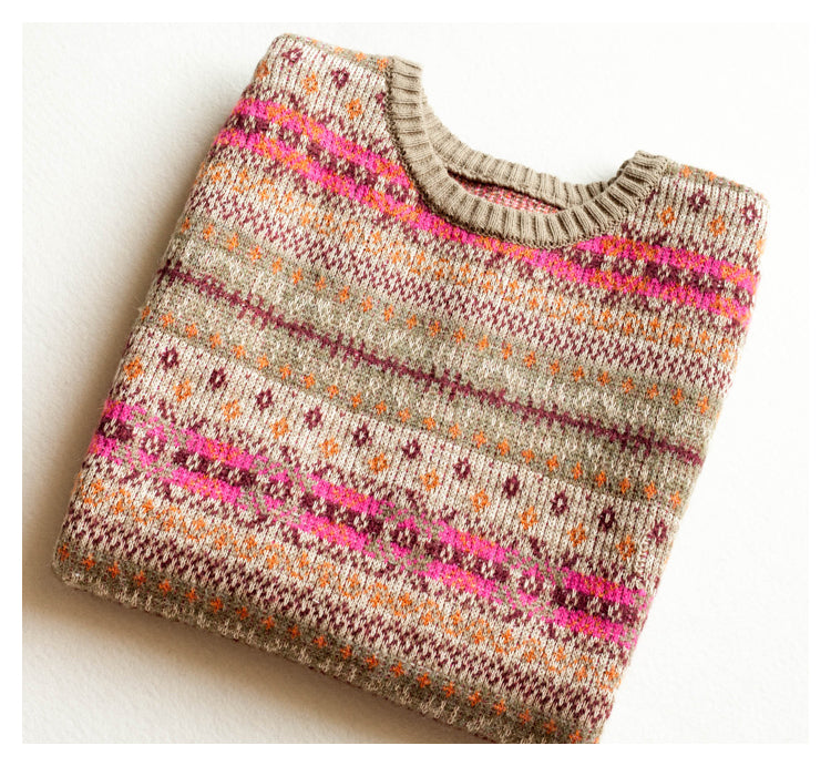 Japanese Vintage Skeleton Pattern Womens pullover sweater vest sweater s