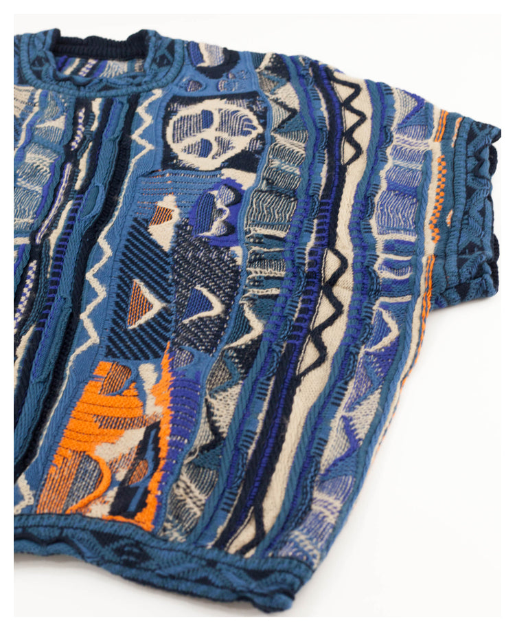 Japanese retro anti-war knitted sweater vest