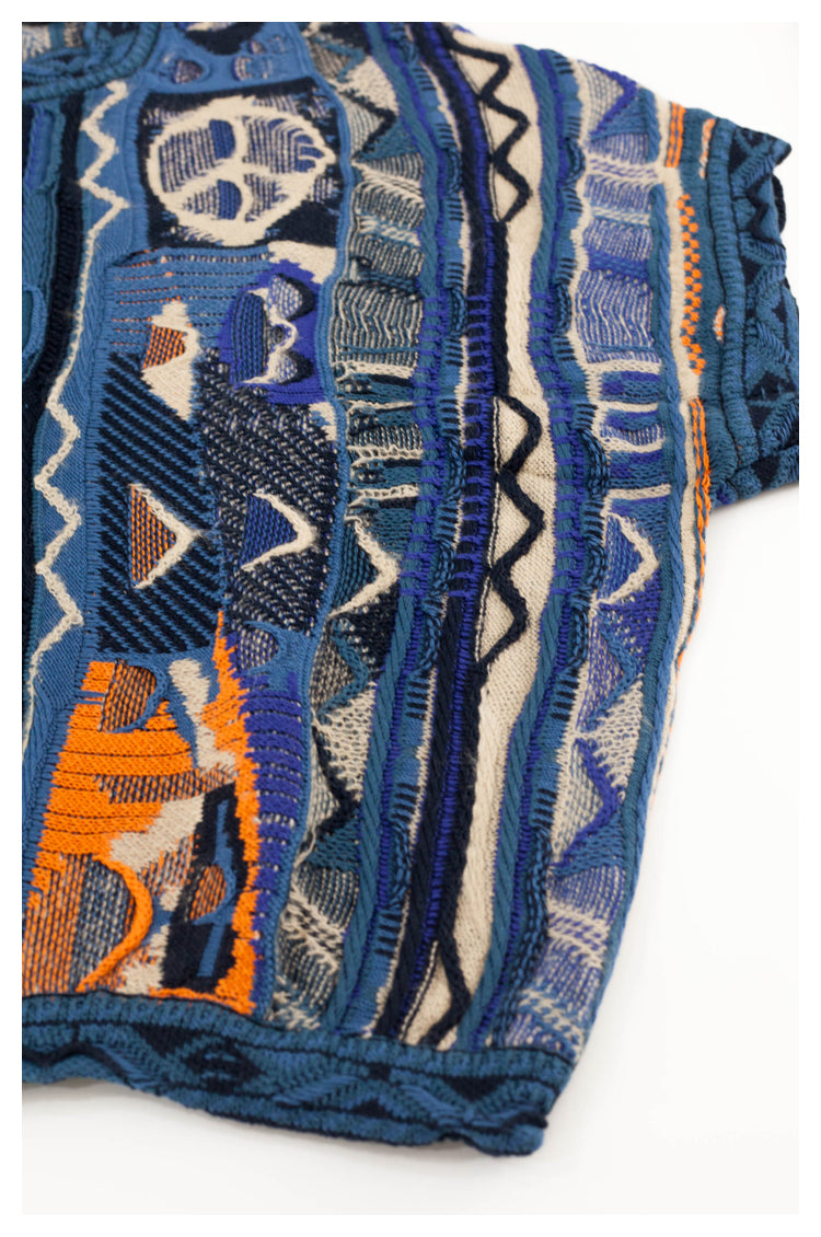 Japanese retro anti-war knitted sweater vest