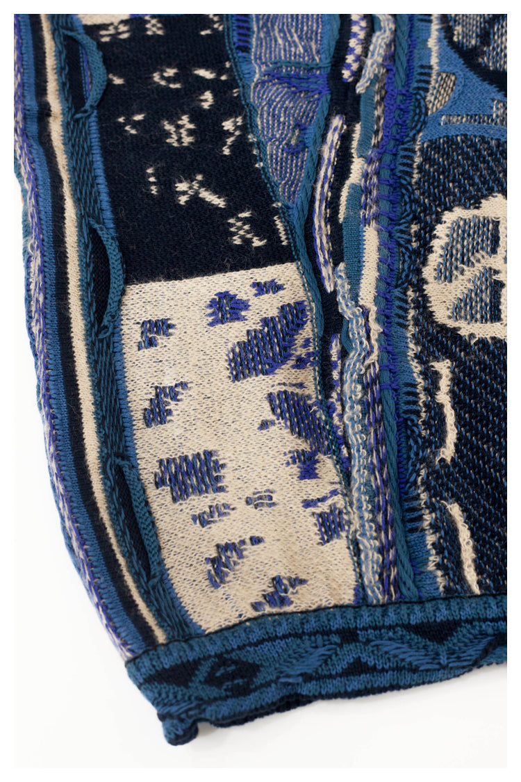 Japanese retro anti-war knitted sweater vest