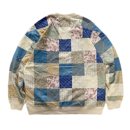 Japanese niche fashion brand retro plaid sweatshirt